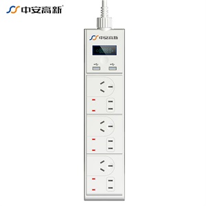 电视机专用6位排插1.8米线长
ZA-PC03-06DN-USB